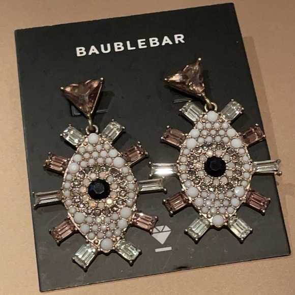 BAUBLEBAR Crystal Evil Eye Earrings NWOTS - Picture 1 of 8